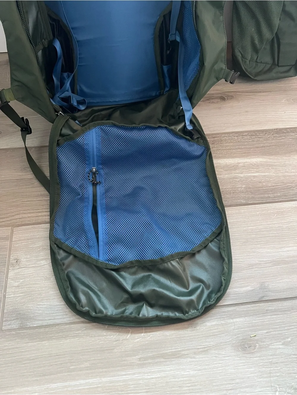 OSPREY Farpoint 55 Travel Backpack with extra backpack - Dark Olive Gree